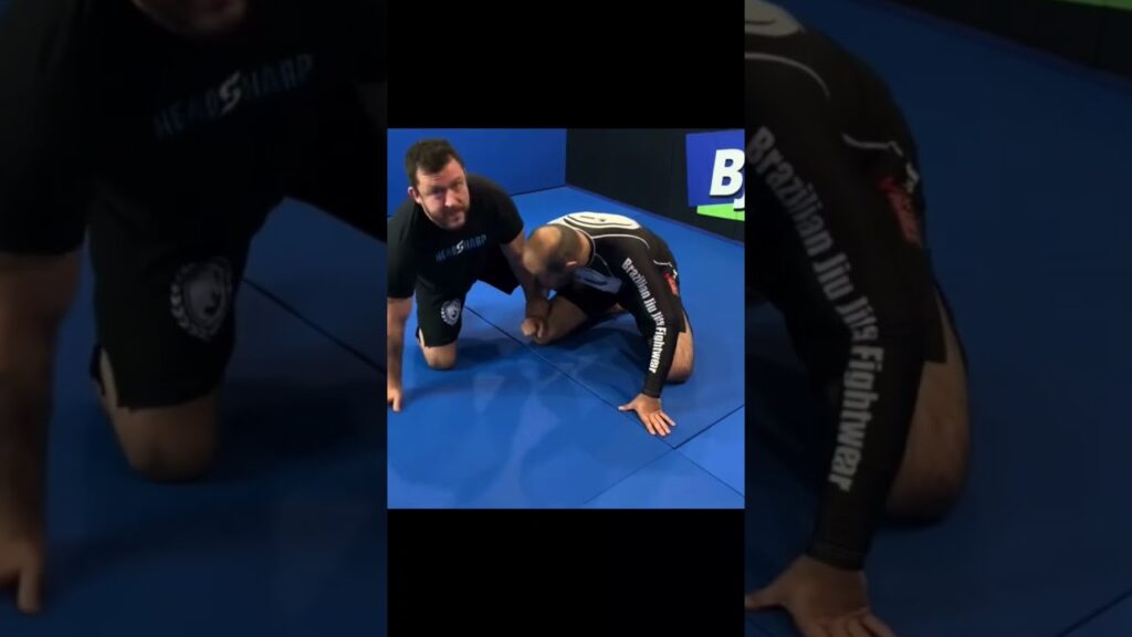 Omoplata from Knee Shield by TOM DEBLASS