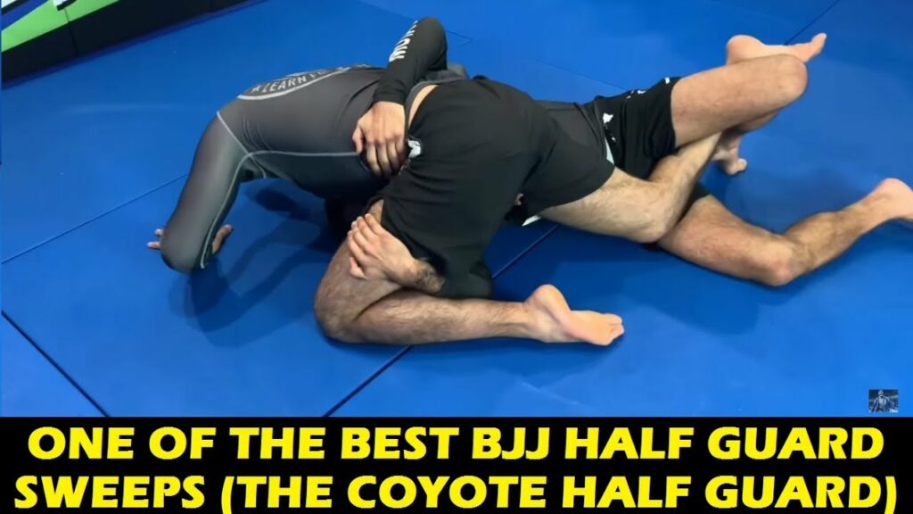 One Of The Best BJJ Half Guard Sweeps (The Coyote Half Guard) by Lucas Leite