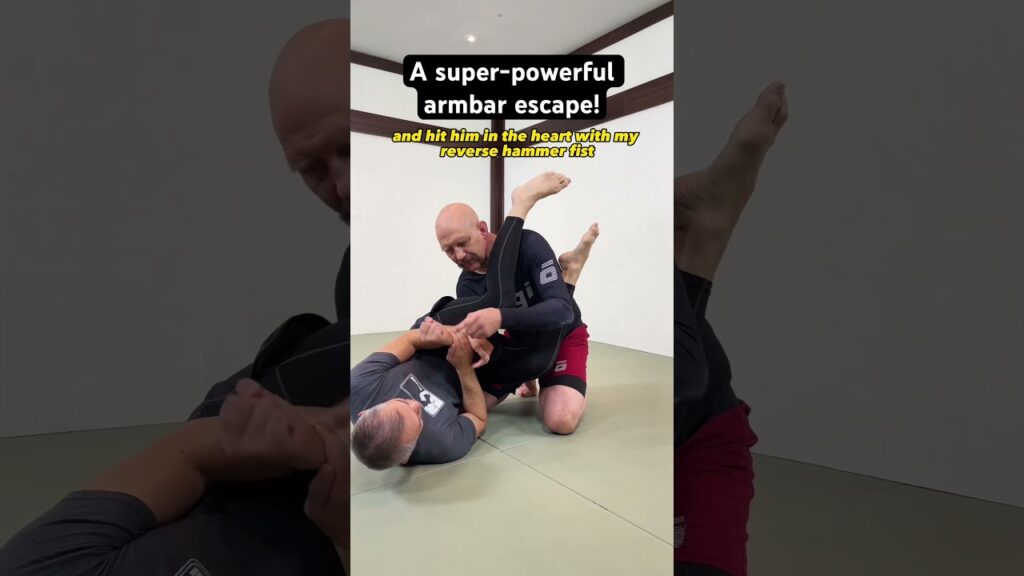 One of my favorite counters to the armbar from closed guard. 99% of the time it works every time