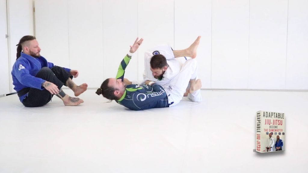 Open Guard Sweep to Triangle