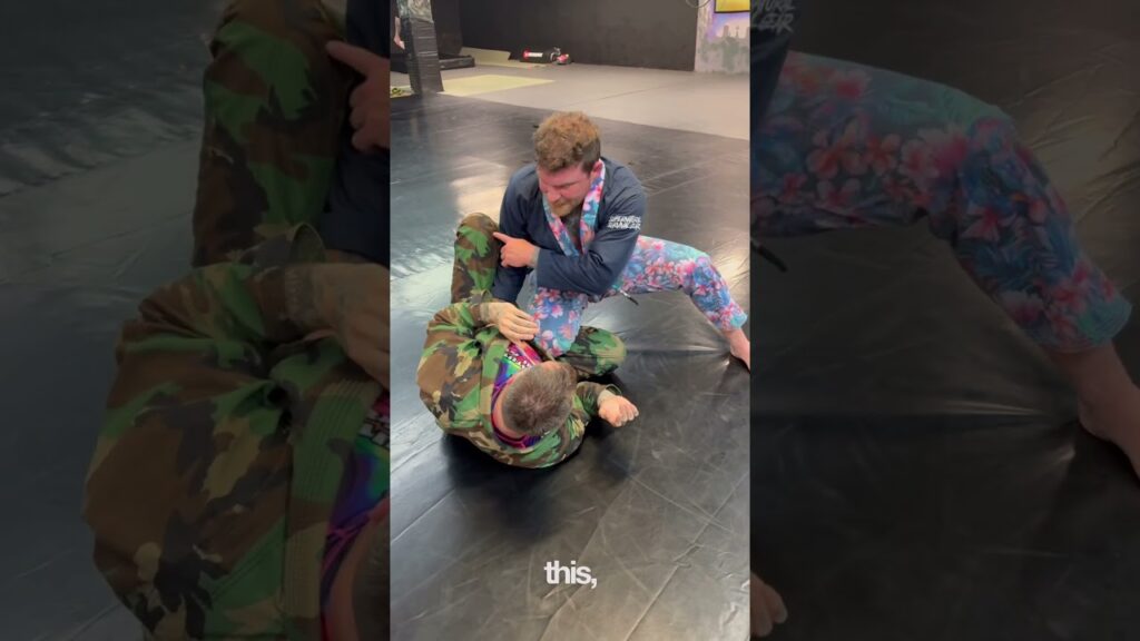 Open guard pressure passing