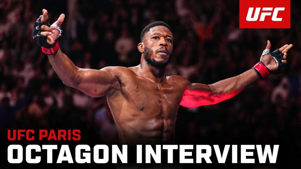 Oumar Sy Octagon Interview | UFC Paris