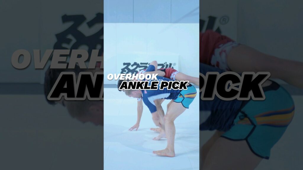 Overhook - Ankle Pick! #bjj #judo #wrestling #brazilianjiujitsu #grappling #bjjlifestyle