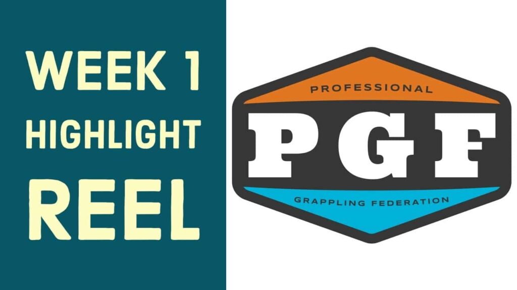 PGF - All Submissions from Week 1 (Brazilian Jiu Jitsu Highlights)