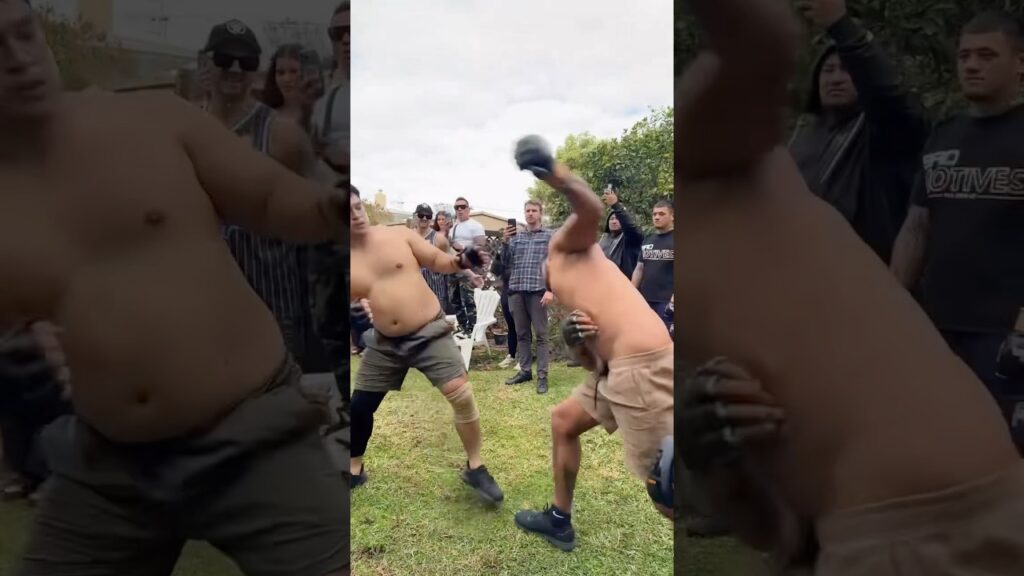 POLICE INTERRUPT BACKYARD BANGER