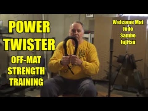 POWER TWISTER OFF MAT STRENGTH TRAINING  If You Can't Get to a Gym, Use This!