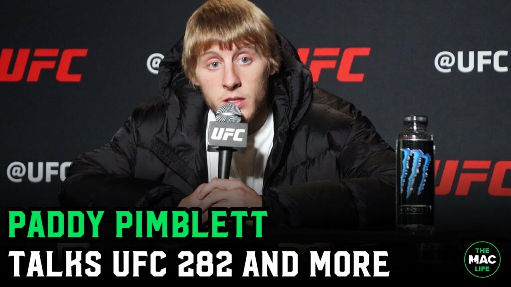 Paddy Pimblett: 'His a** is going to fall out of him ... I’m going to feel bad when I hurt him'