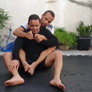 Painful Wrist Lock From Back Control