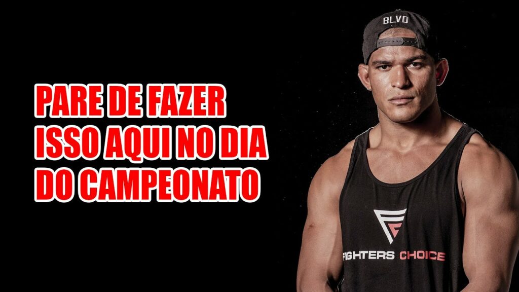 Pare de fazer isso no dia do campeonato