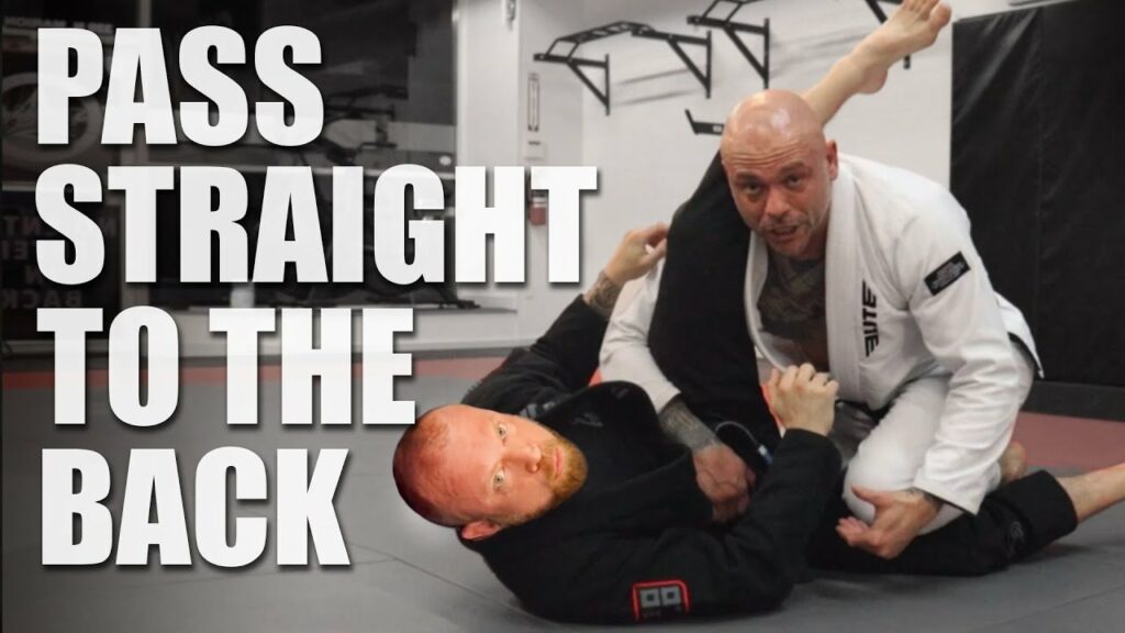 Passing Straight to The Back - BJJ Guard Passing