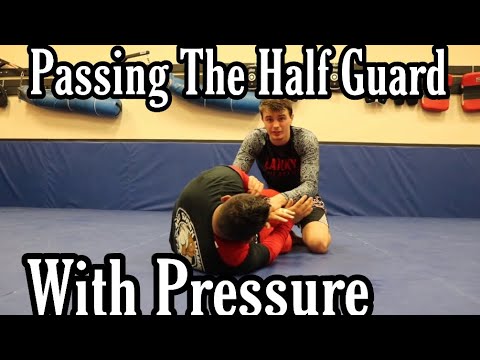 Passing the Half Guard with Pressure in BJJ