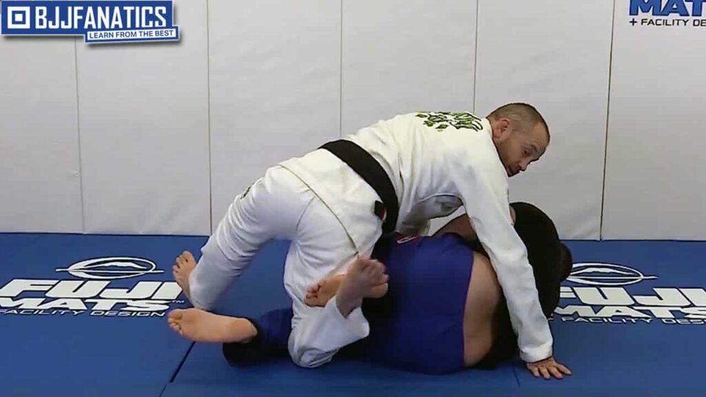 Passing the Knee Shield with Arm Weave by Jeff Glover