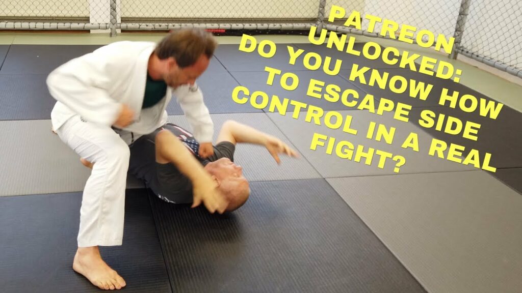 Patreon Unlocked | Side Control Escape for Self-Defense