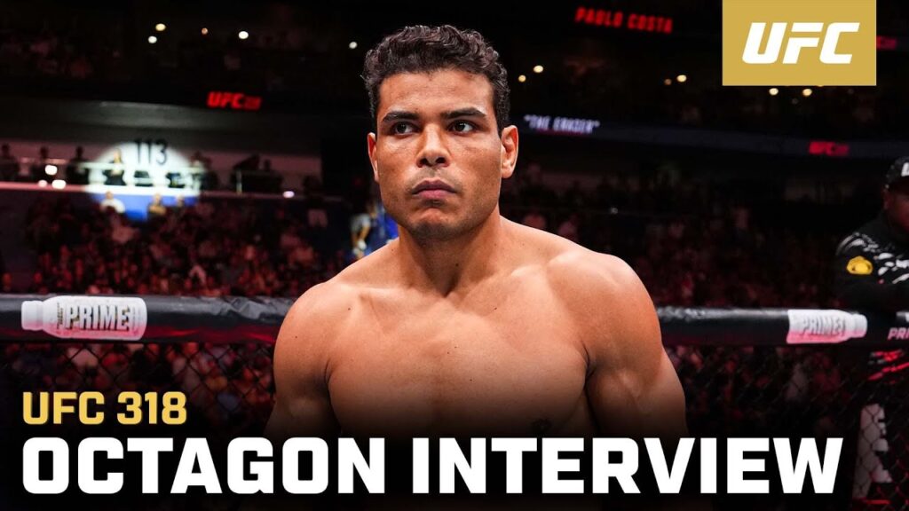 Paulo Costa Octagon Interview | UFC 318