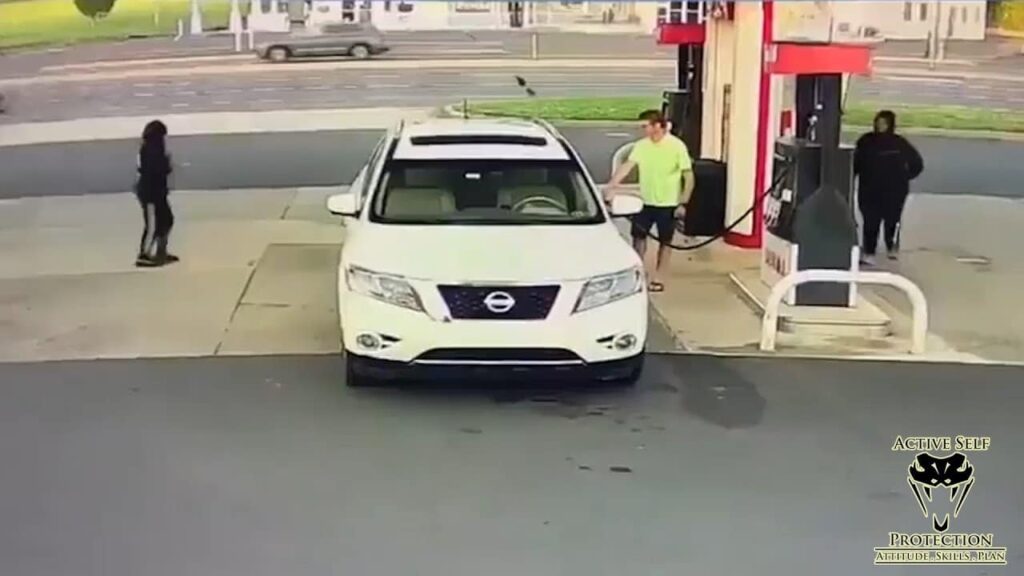Pay Attention To The People Around You When Getting Gas