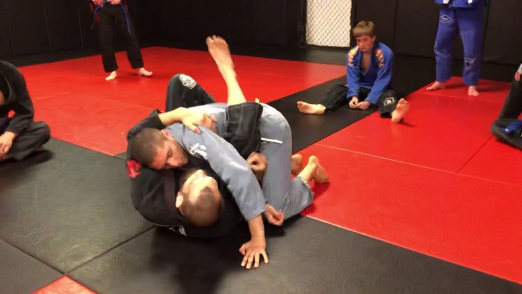 Pendulum Sweep to Spider Web Armbar