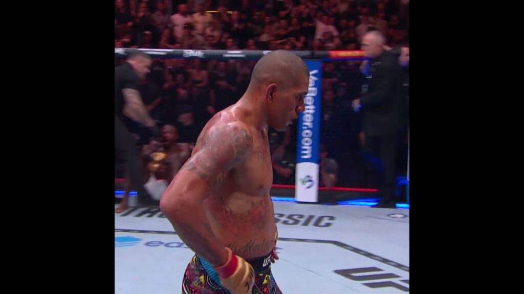 Pereira Finishes Rountree with NO COMMENTARY π³ #ufc313