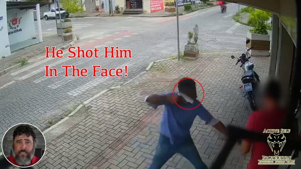 Perp Robs Motorcycle Dealer And Shoots Him