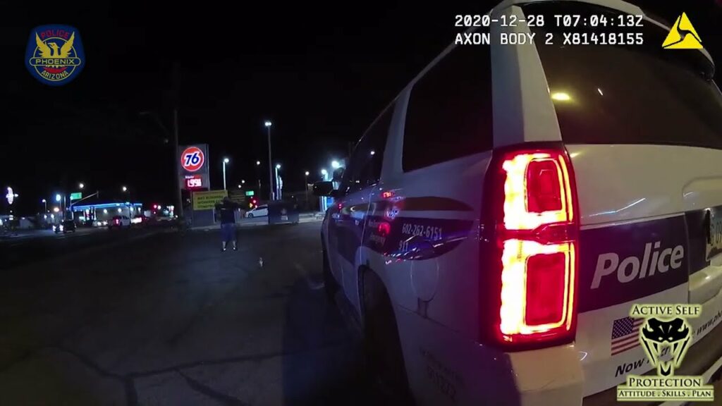 Phoenix Officers Respond To Gunshots Near Their Location