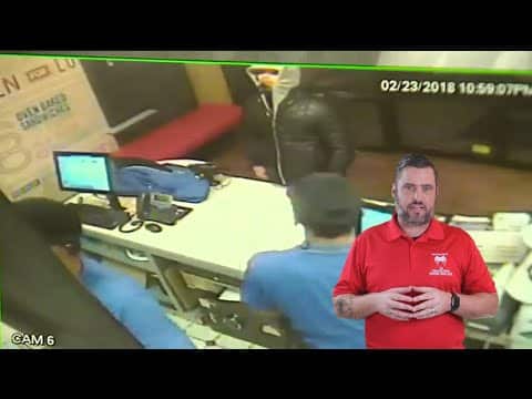 Pizza Store Workers Chase Robber Down