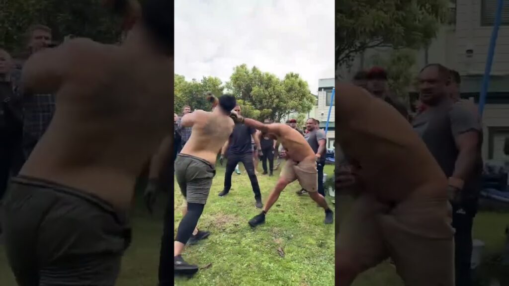 Police interrupt ABSOLUTE SCRAP