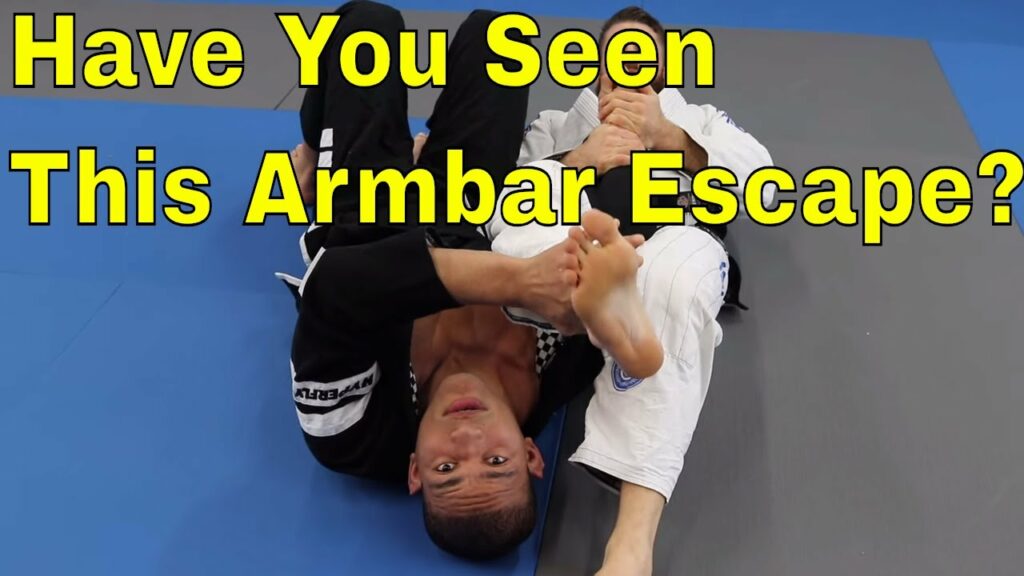 Powerful Armbar Escape for White Belts with Mahamed Aly