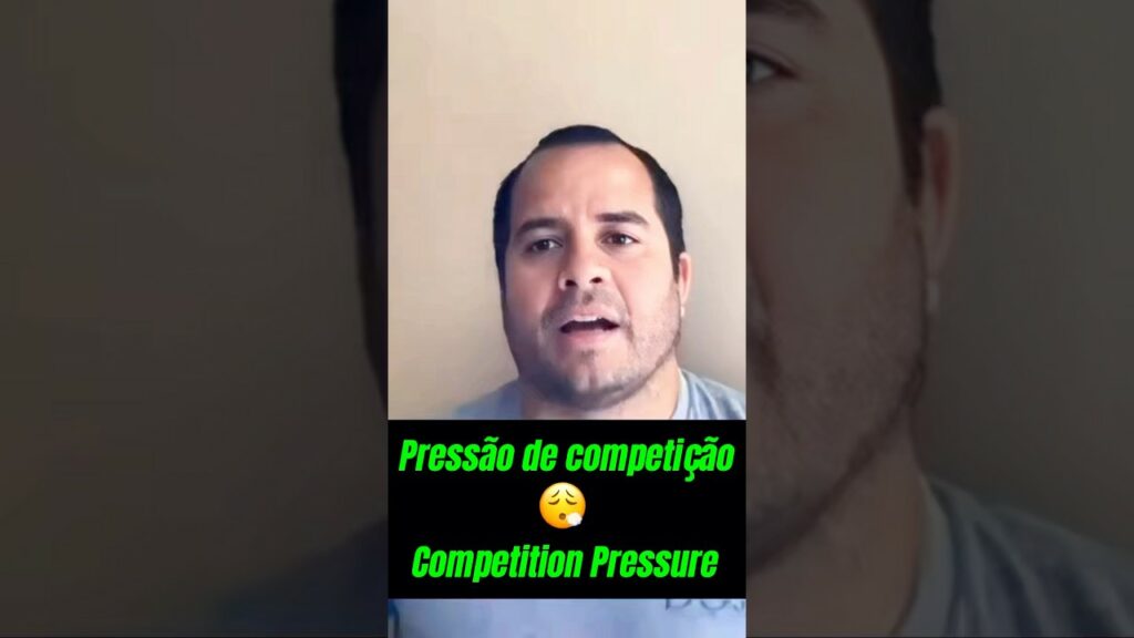 Pressão de competição 🥋Competition pressure
