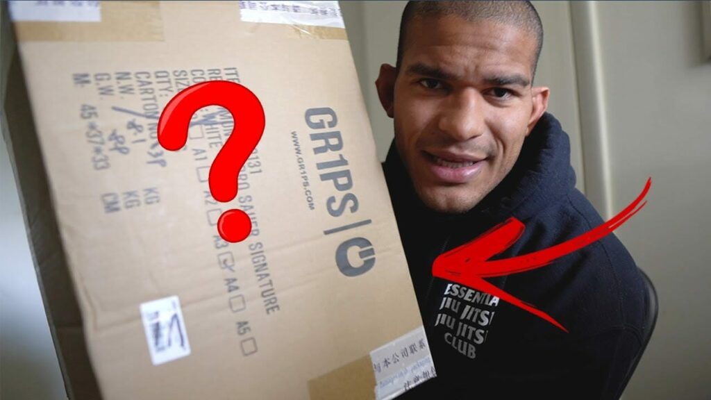 Primeira caixa do patrocínio / UNBOXING ALYBJJ