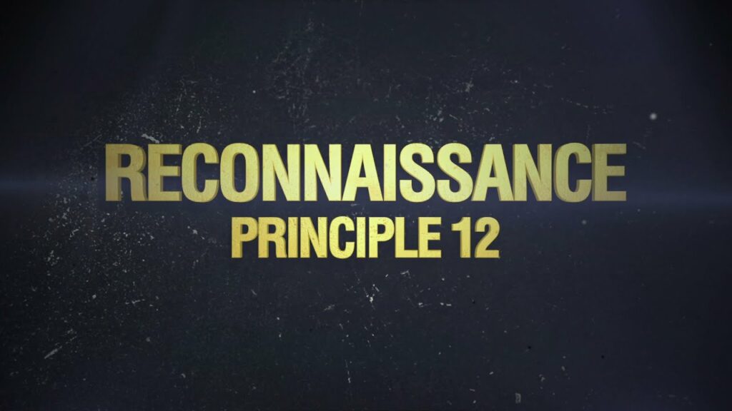 Principle 12: Reconnaissance (The 32 Principles of Jiu-Jitsu)