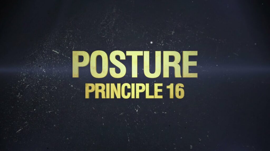 Principle 16: Posture (The 32 Principles of Jiu-Jitsu)
