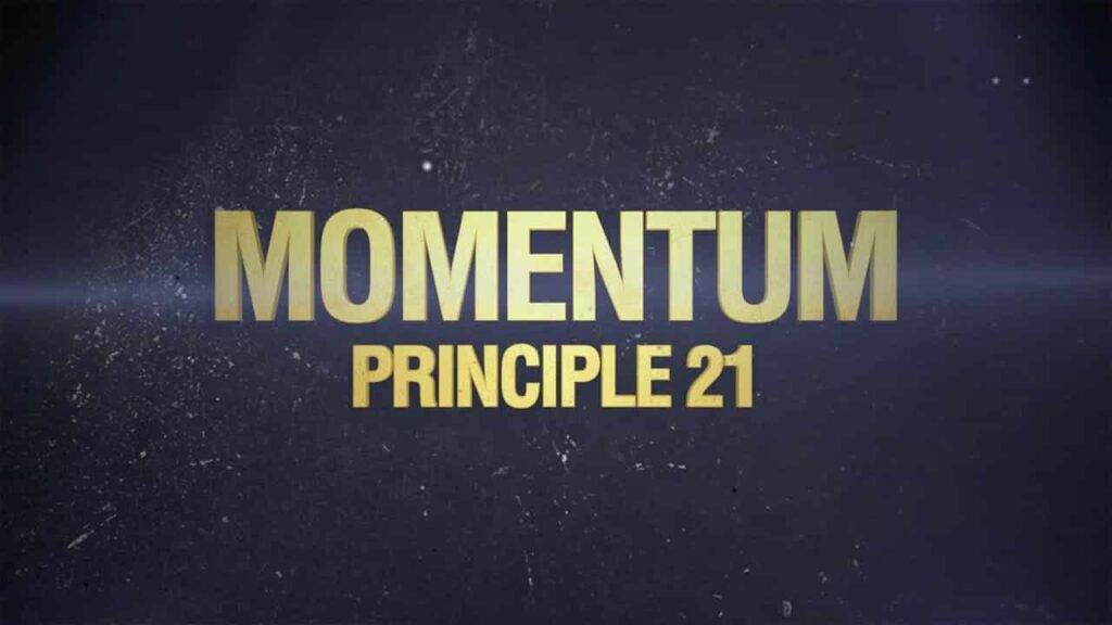 Principle 21: Momentum (The 32 Principles of Jiu-Jitsu)