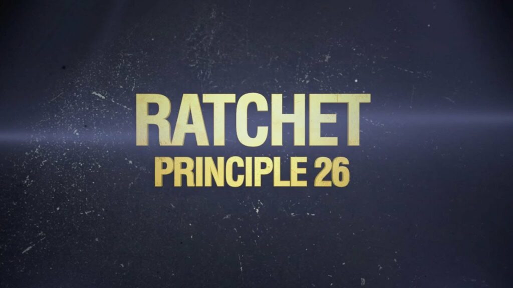Principle 26: Ratchet (The 32 Principles of Jiu-Jitsu)