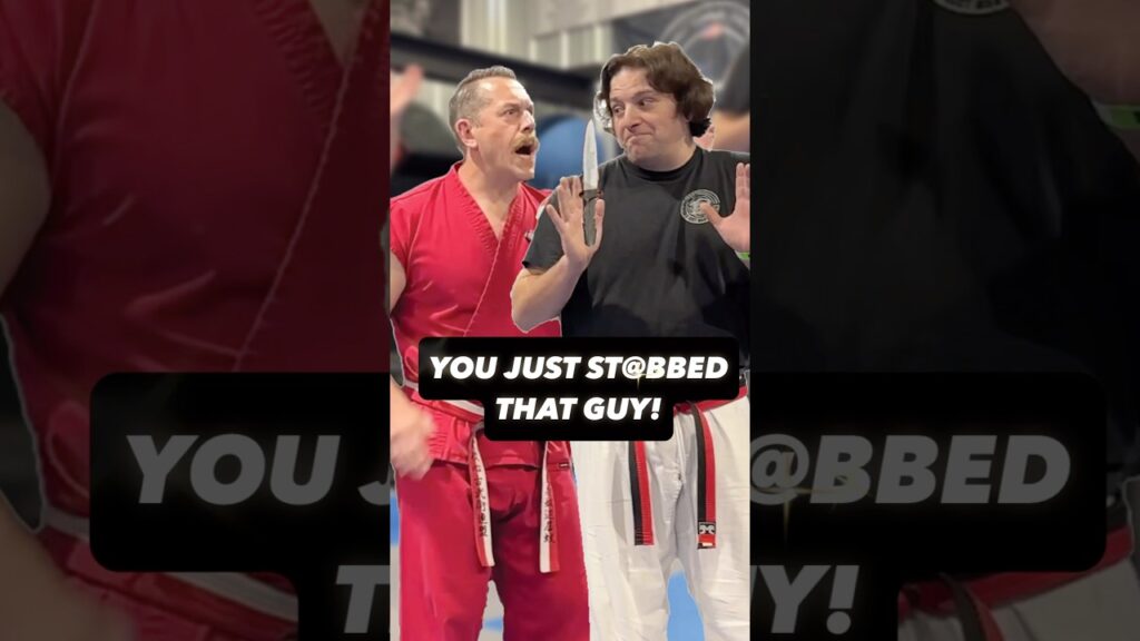 Put The Knife In His Hand! #masterken #martialarts #knifedefense