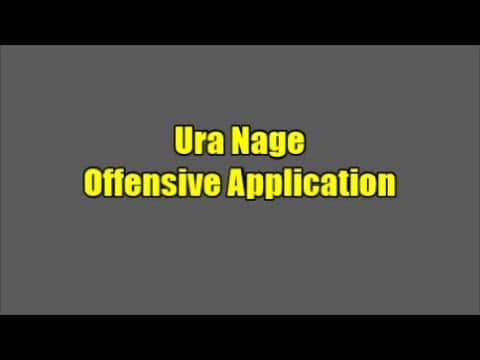 QUICK STUDY JUDO URA NAGE OFFENSIVE APPLICATION