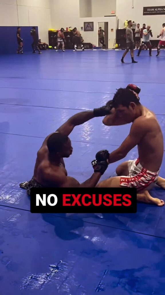 Qual é a sua desculpa ?    -  No excuses    Vídeo:     Estude Jiu-Jitsu com a
