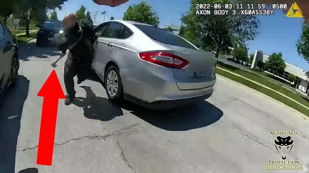 Quick Response Time Leaves Officer Free From Harm