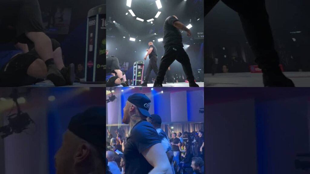 RAIDERS Maxx Crosby Reacts to MASSIVE Power Slap 2 Super Heavyweight KO!