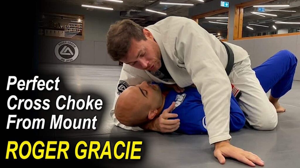 ROGER GRACIE Shows How To Do the Perfect Cross Choke From Mount