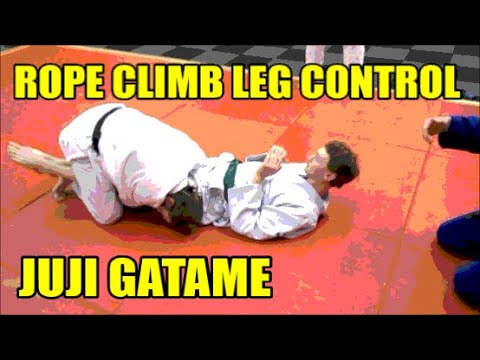 ROPE CLIMB LEG CONTROL TO JUJI GATAME