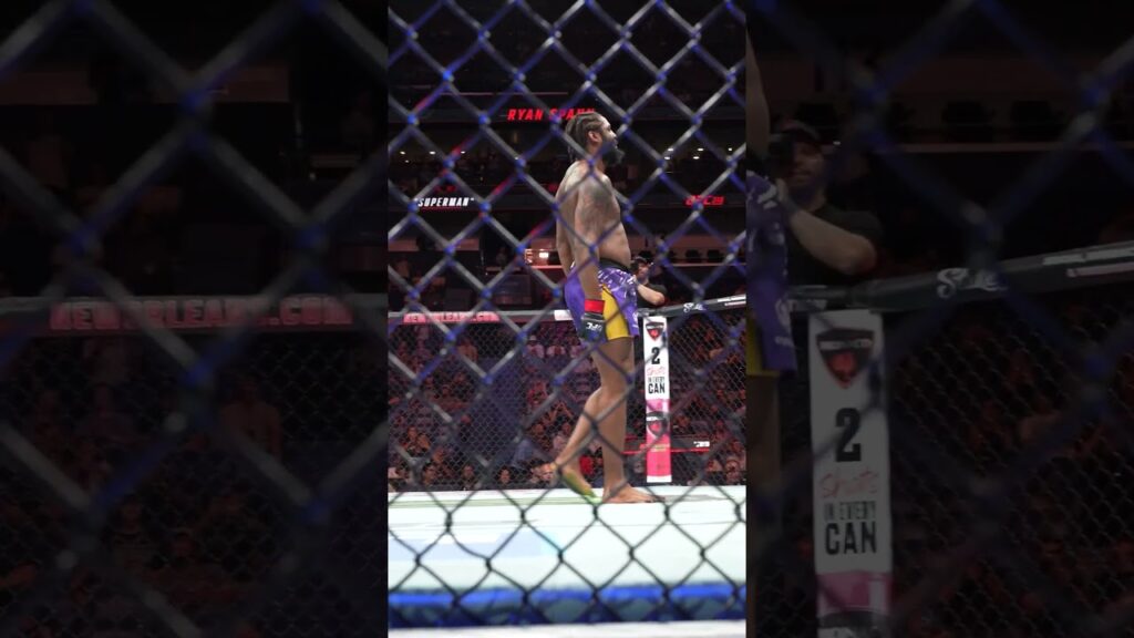 RYAN SUPERMAN SPANN!! 🔥 #ufc318