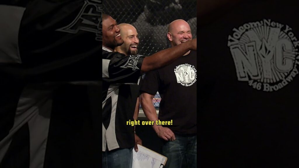 Rampage Jackson picks the Camera Man 🤣 #theultimatefighter