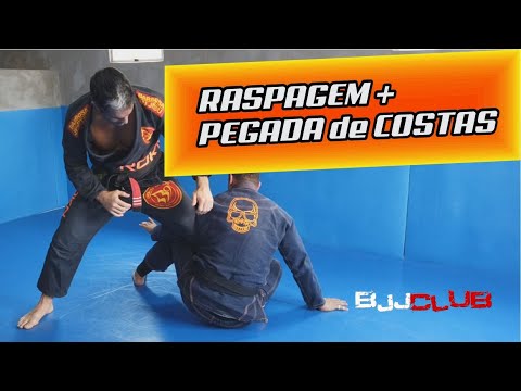 🆕 Raspagem + Pegada de Costas com Julio Mariano  🏼 👉 Jiu Jitsu - BJJCLUB