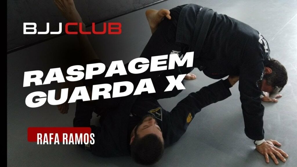 Raspagem da Guarda X - Rafael Ramos - Jiu-Jitsu - BJJCLUB
