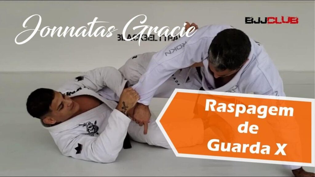 Raspagem de Guarda X com Jonnatas Gracie - Jiu Jitsu - BJJCLUB