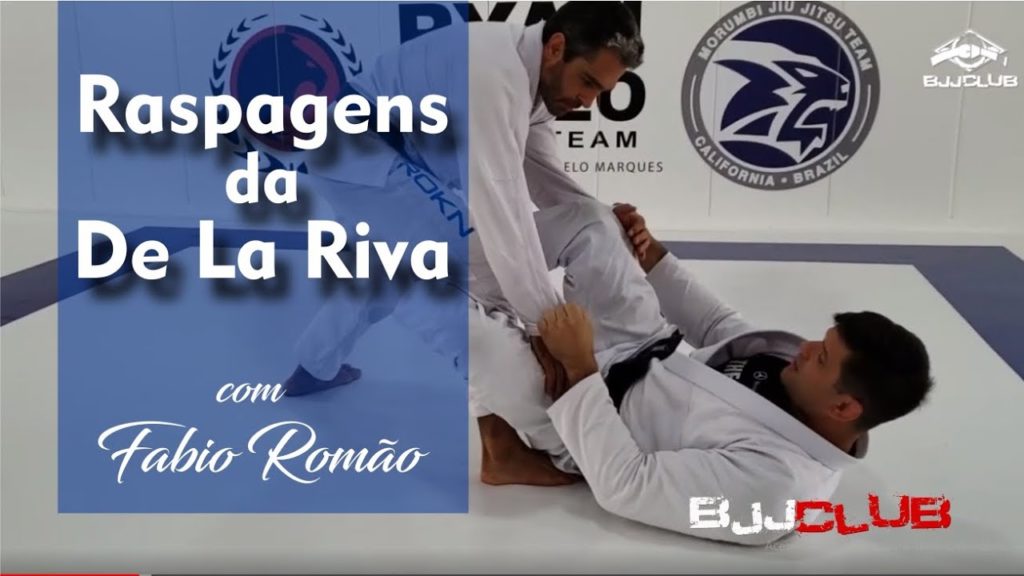 Raspagens da De La Riva com Fabio Romão - Jiu Jitsu - BJJCLUB