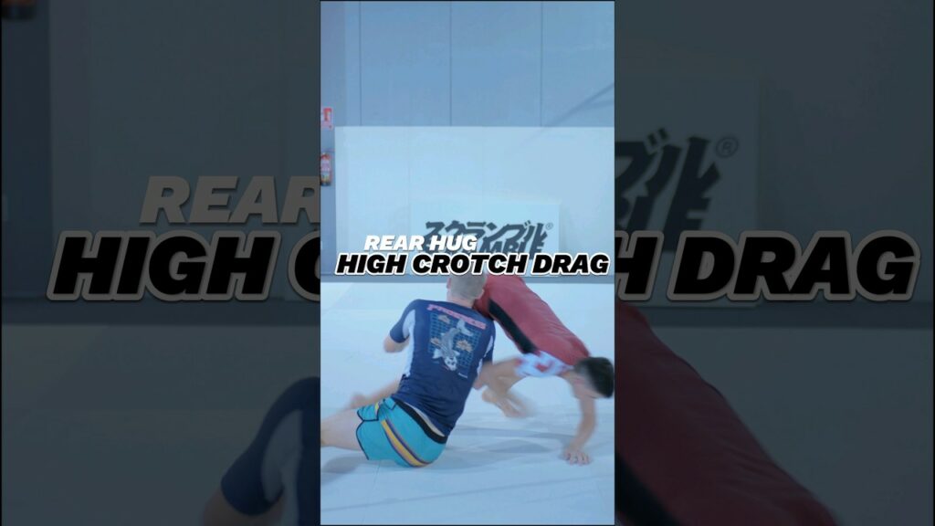 Rear hug high crotch drag! This starts off a new series, follow for more #bjj #grappling #grapple