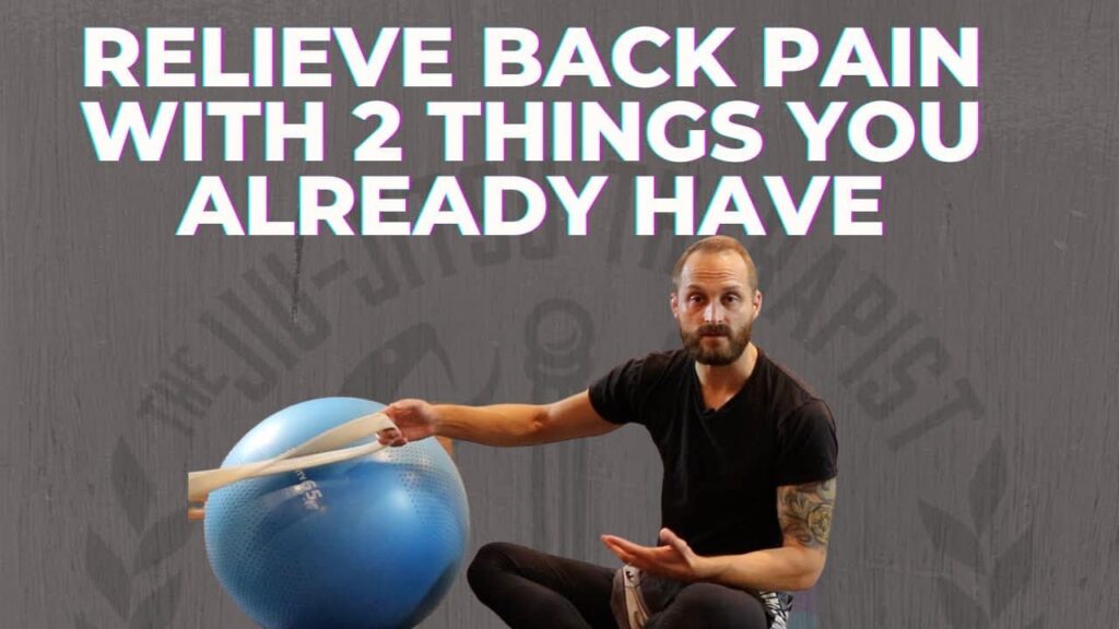 Relieve Back Pain With 2 Things You Already Have