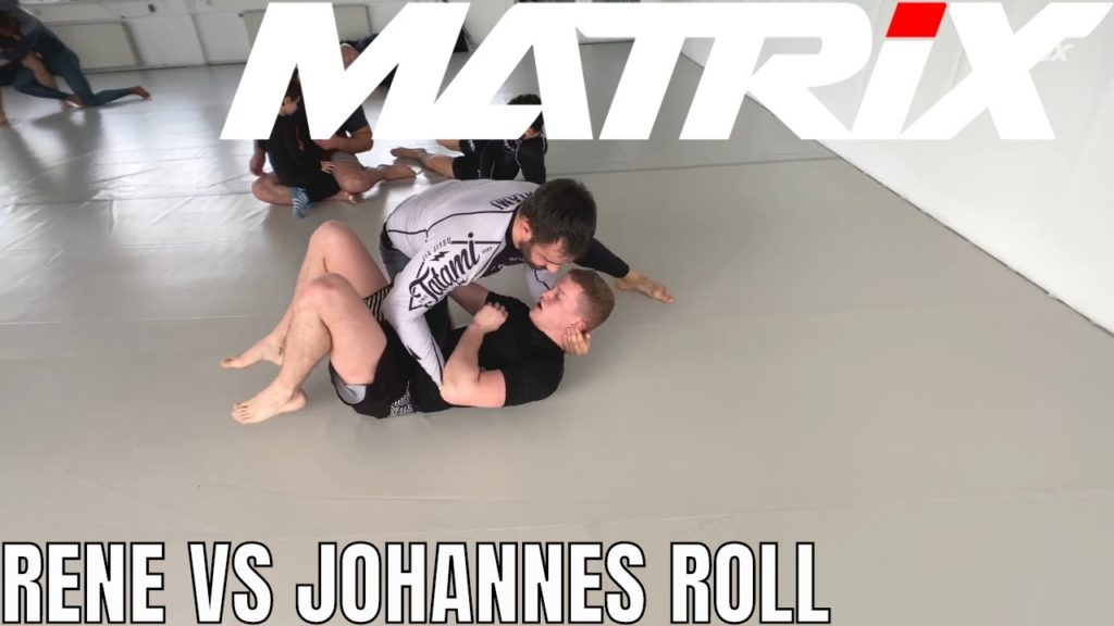 René vs Johannes narrated Jiu Jitsu Sparring - Matrix Jiu Jitsu