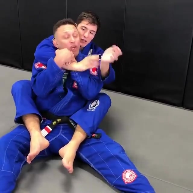 Renzo Gracie - Ezekiel from back control