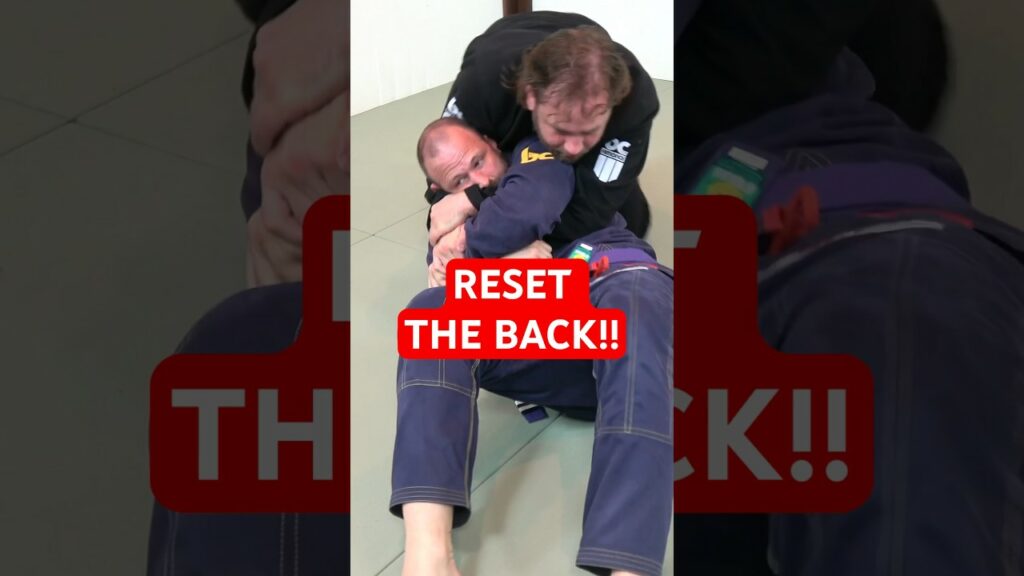 Resetting the back when your opponent escapes is an essential skill in #BJJ.  From BJJ Foundations